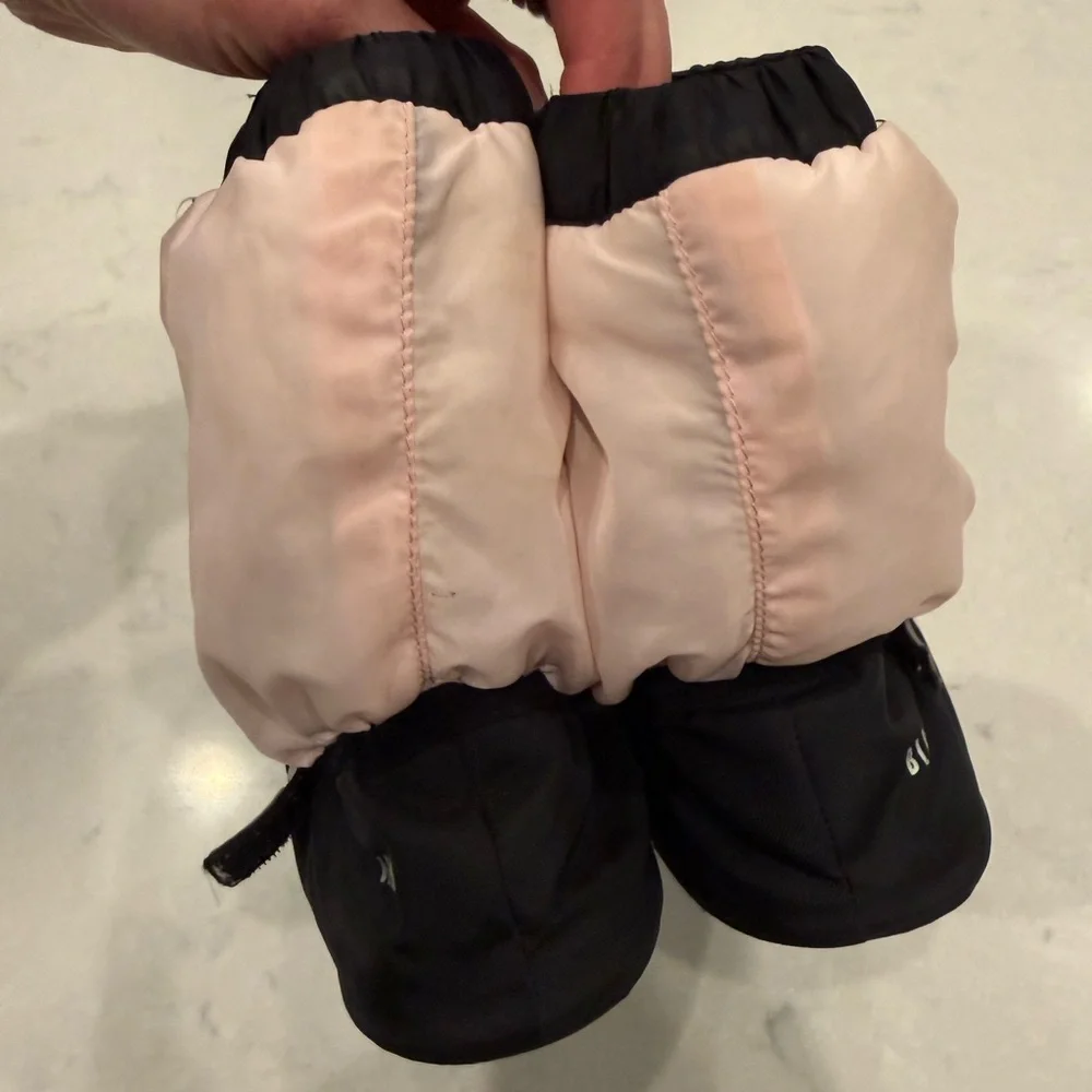 Bloch Child Warm Up Booties (Size Large - 1.0-2.5) Candy Pink - Picture 7 of 7